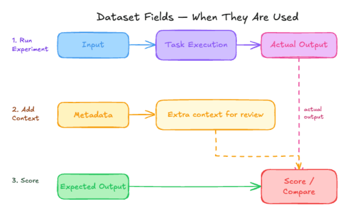 Dataset Fields — When They Are Used